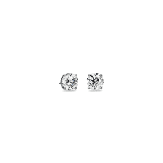 Diamond Stud Earrings in 14k White Gold (4 ct. tw.)