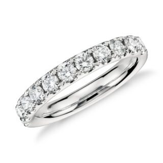 Riviera Pavé Diamond Ring in Platinum (3/4 ct. tw.)
