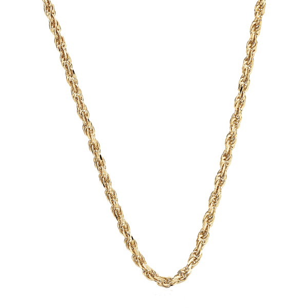 Rope Chain in 14k Yellow Gold (1.15 mm)