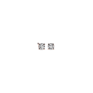 Diamond Stud Earrings in 14k Rose Gold (1/5 ct. tw.)