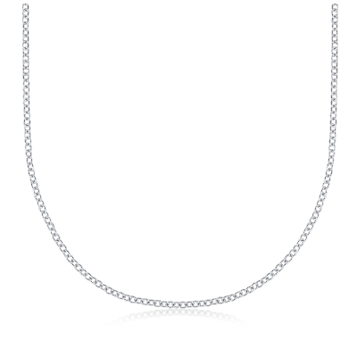 Cable Chain in Platinum (1.5 mm)