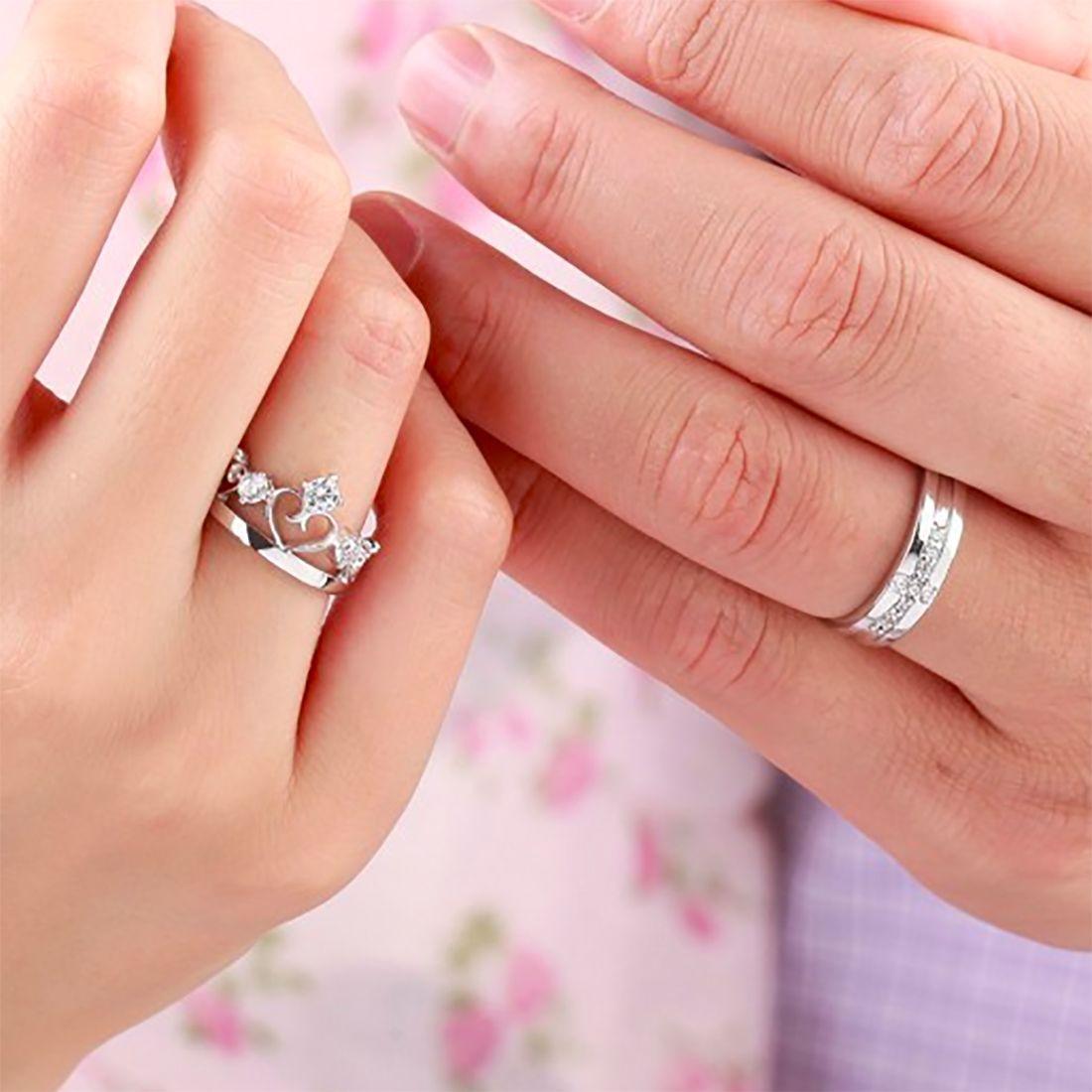 74143 diamond rings for couples kacyworld stylised diamond rings for couples 3